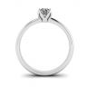 Petal Setting Ring with Round Diamond, Image 2