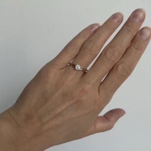 Nature Inspired Diamond Engagement Ring - Photo 5