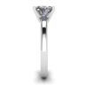 Oval Diamond Ring White Gold, Image 3