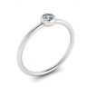 Round Diamond Small Ring La Promesse, Image 4