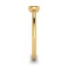 Round Diamond Small Ring La Promesse Yellow Gold, Image 3