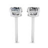 Perfect Round Diamond Studs White Gold, Image 2