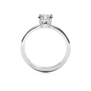Classic Princess Cut Diamond Engagement Ring - Photo 1