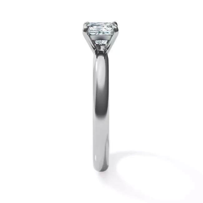 Classic Princess Cut Diamond Engagement Ring - Photo 2