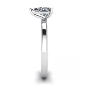 Classic Pear Diamond Solitaire Ring - Photo 2