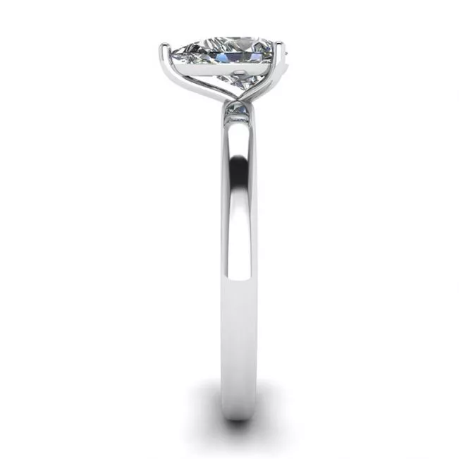 Classic Pear Diamond Solitaire Ring - Photo 2