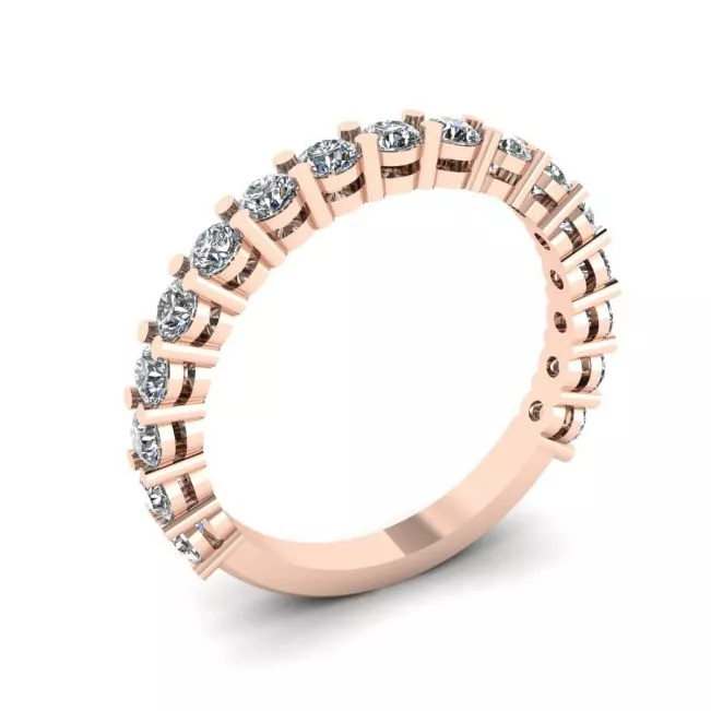 17 Diamond Ring in 18K Rose Gold - Photo 3