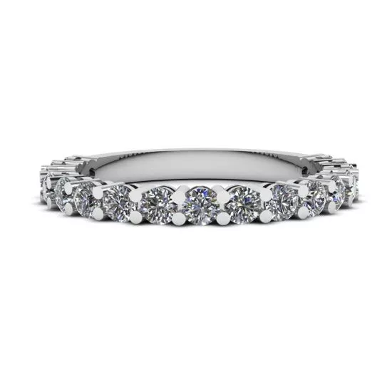 17 Diamond Ring in 18K White Gold , Enlarge image 1