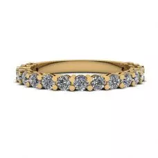 17 Diamond Ring in 18K Yellow Gold 