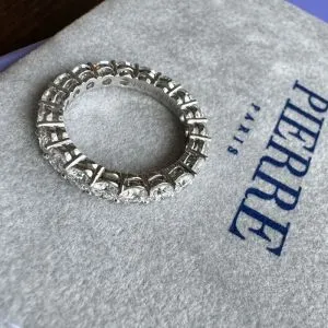 Classic 3 mm Diamond Eternity Ring  - Photo 8