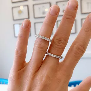 Classic 3 mm Diamond Eternity Ring  - Photo 4