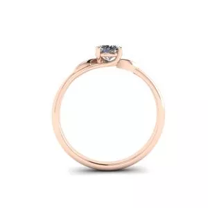 Nature Inspired Diamond Engagement Ring - Photo 1