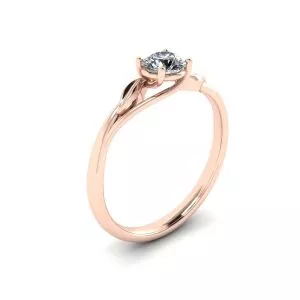 Nature Inspired Diamond Engagement Ring - Photo 3