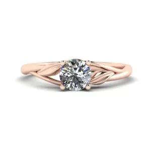 Nature Inspired Diamond Engagement Ring