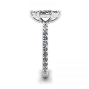 Marquise Cut Diamond Ring - Photo 2
