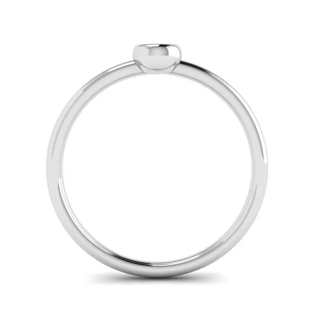 Round Diamond Small Ring La Promesse - Photo 1
