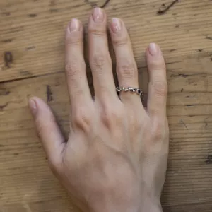 Yellow Gold Ring - Ruban Collection - Photo 1